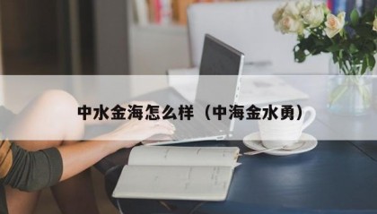 中水金海怎么样（中海金水勇）